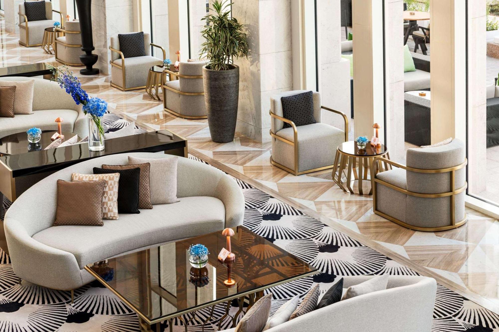 Wyndham Grand Doha West Bay Beach エクステリア 写真 The lobby of the hotel